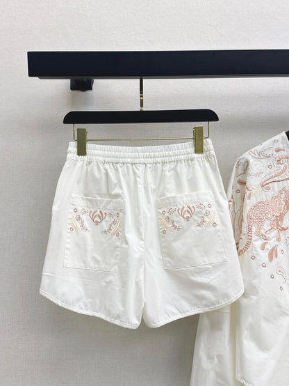 Herm 25fw embroidered suit