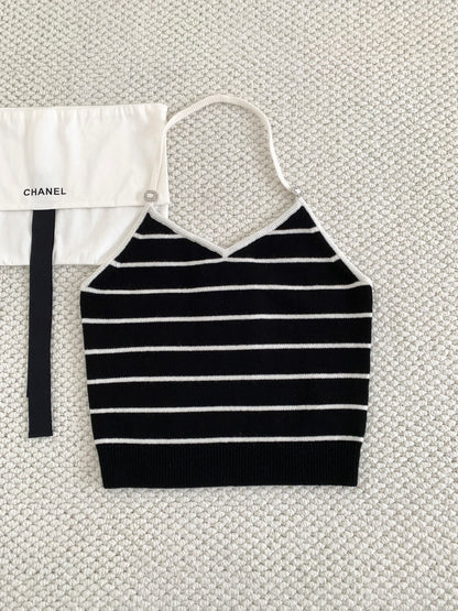 Chan 25ss knit camisole