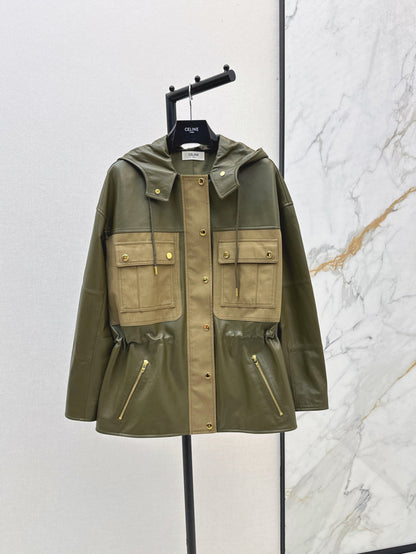 Celi 25fw leather jacket
