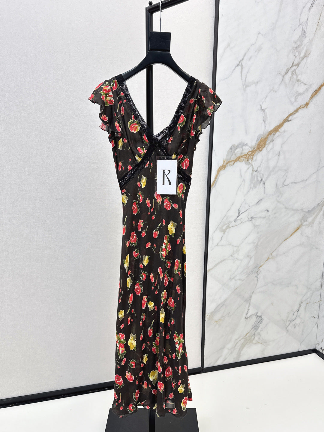 RL 25ss silk dress