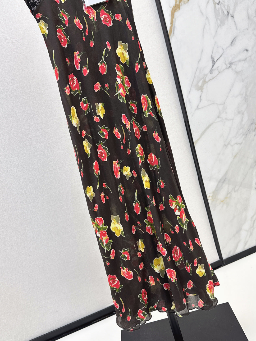 RL 25ss silk dress