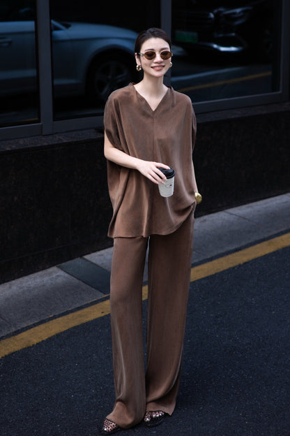 Loro 25ss cupro suit