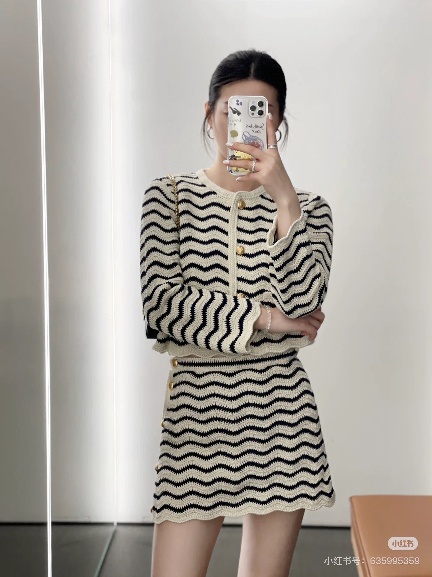 Celi 25ss knit skirt