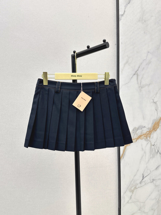 Miu 25ss pleated skirt