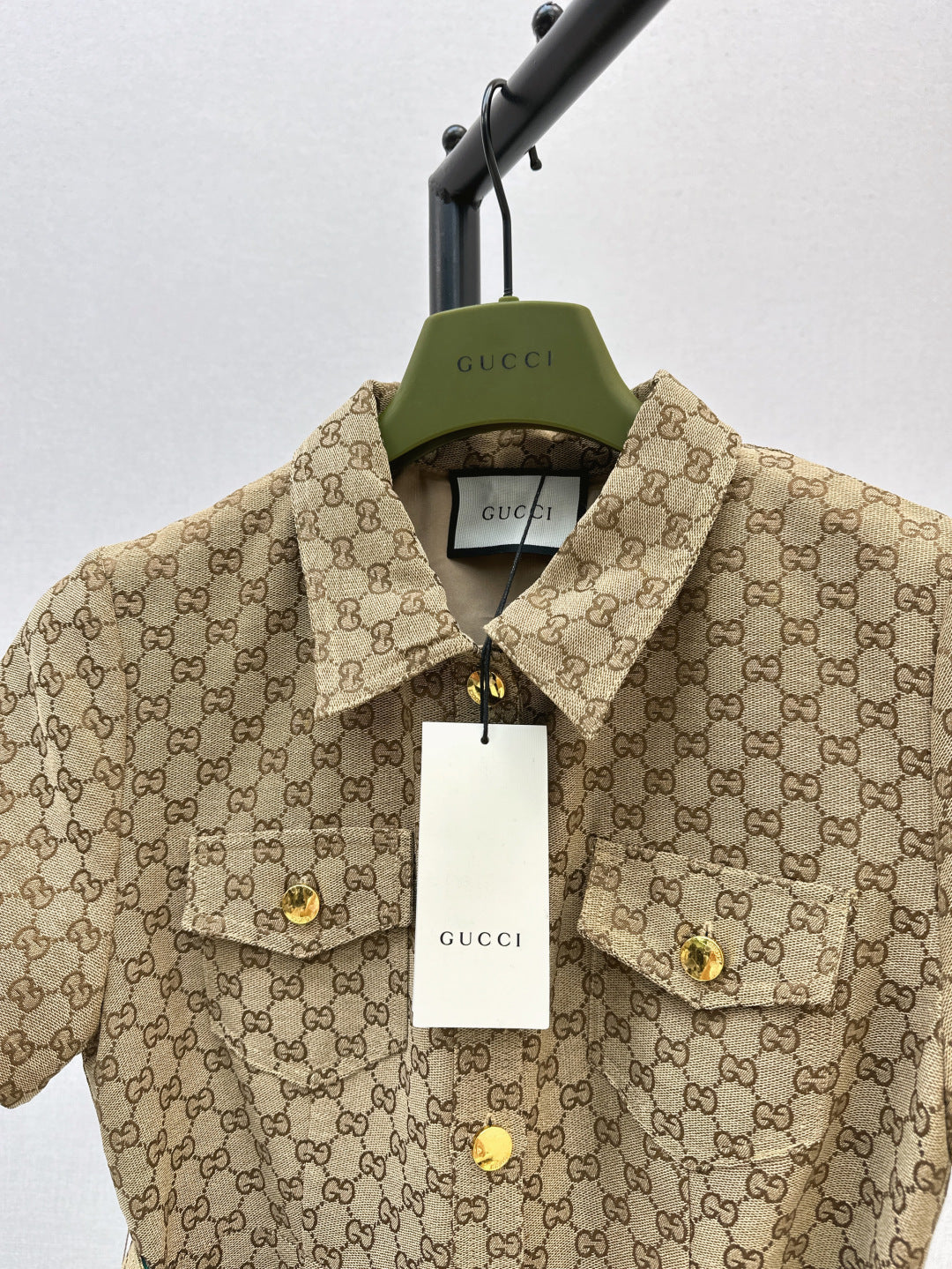 Guc 25ss jacquard dress