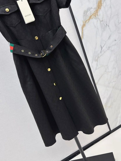Guc 25ss jacquard dress