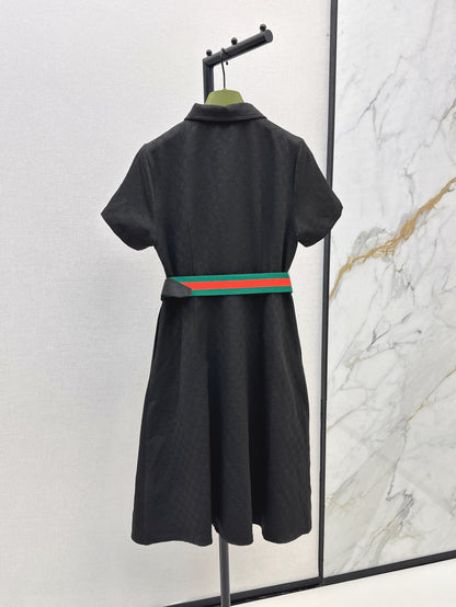 Guc 25ss jacquard dress