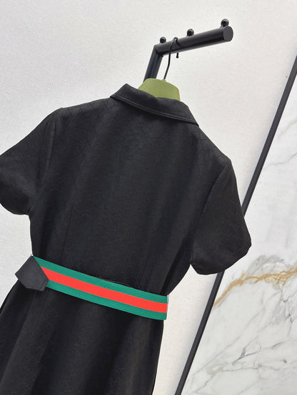 Guc 25ss jacquard dress