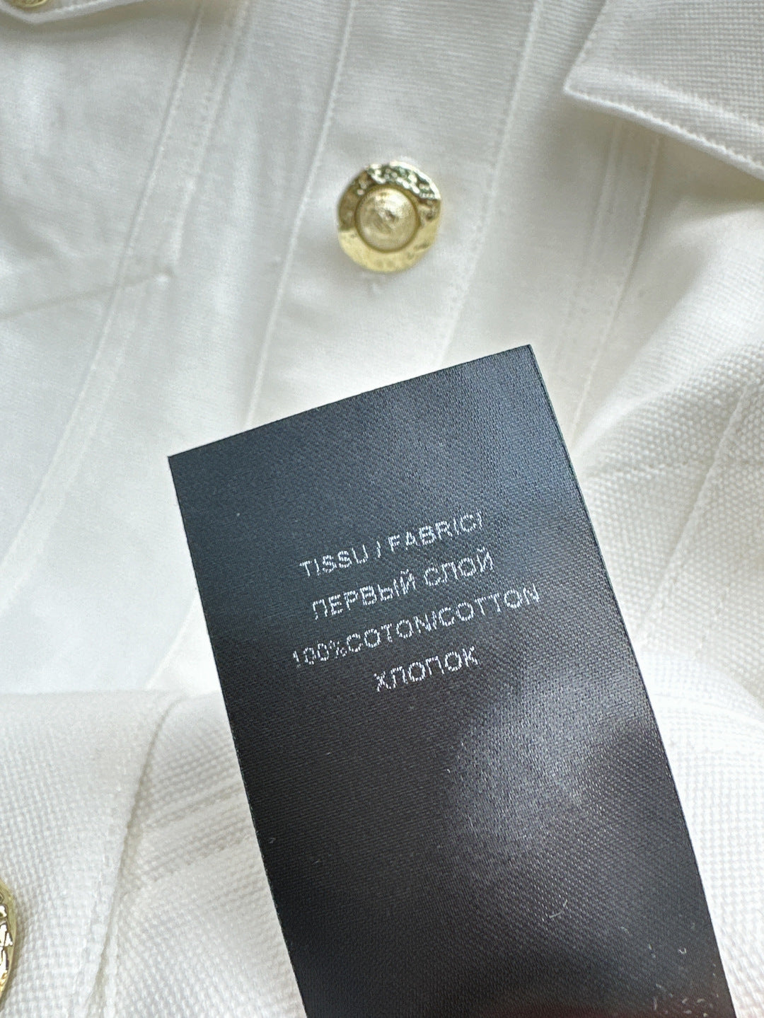 Bal 25fw denim suit