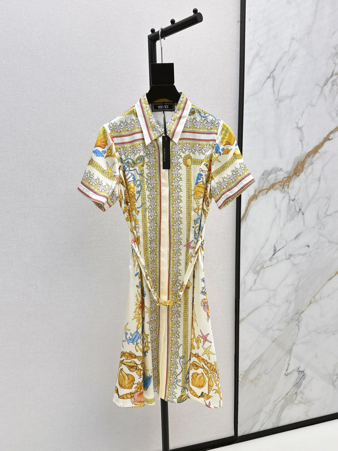 Vers 25ss printed dress