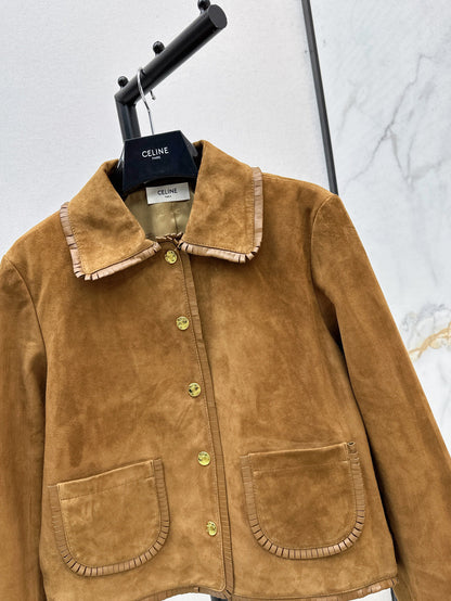Celi 25fw suede jacket