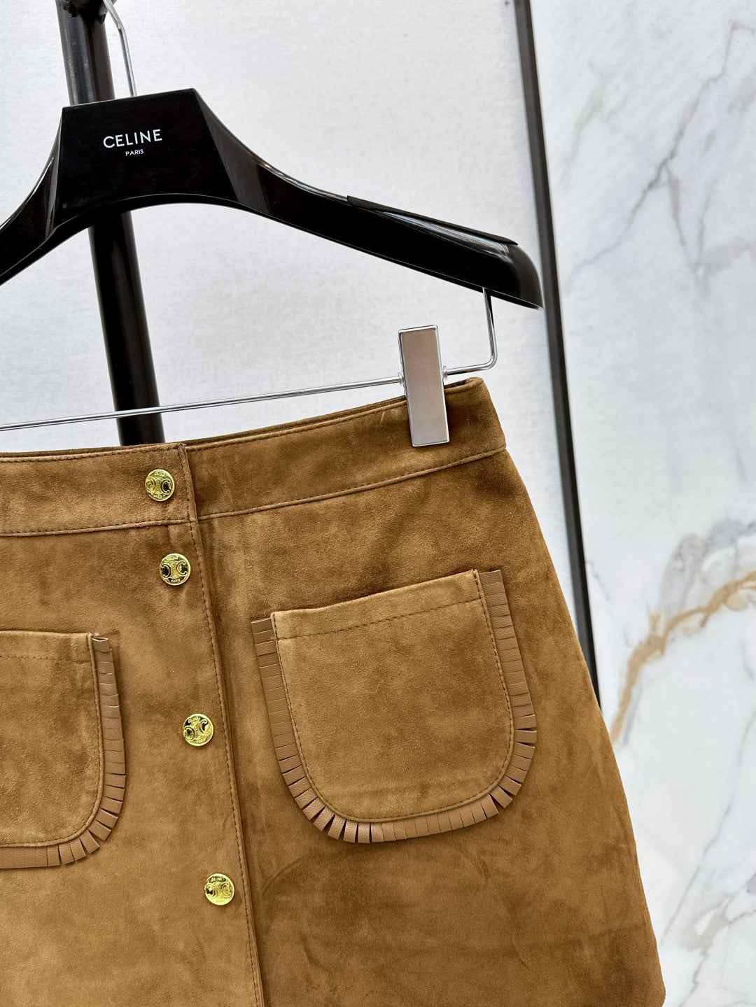 Celi 25fw suede skirt