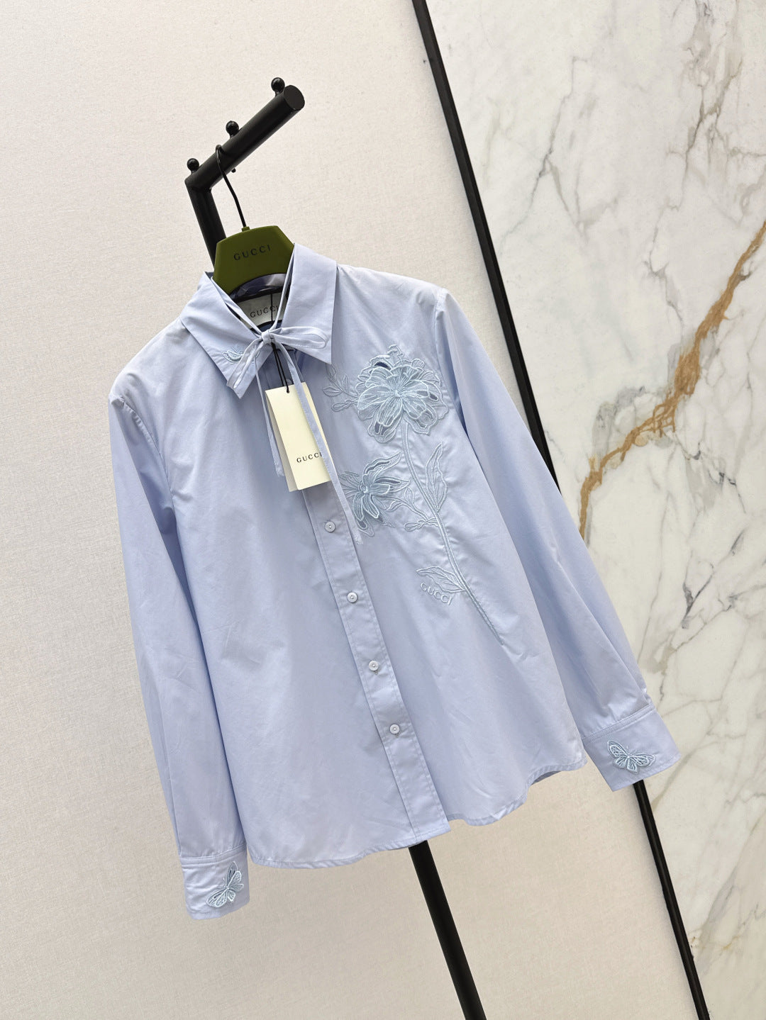 Guc 25fw embroidered shirt