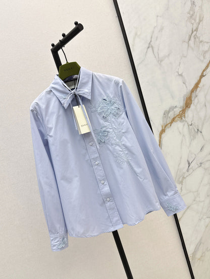 Guc 25fw embroidered shirt