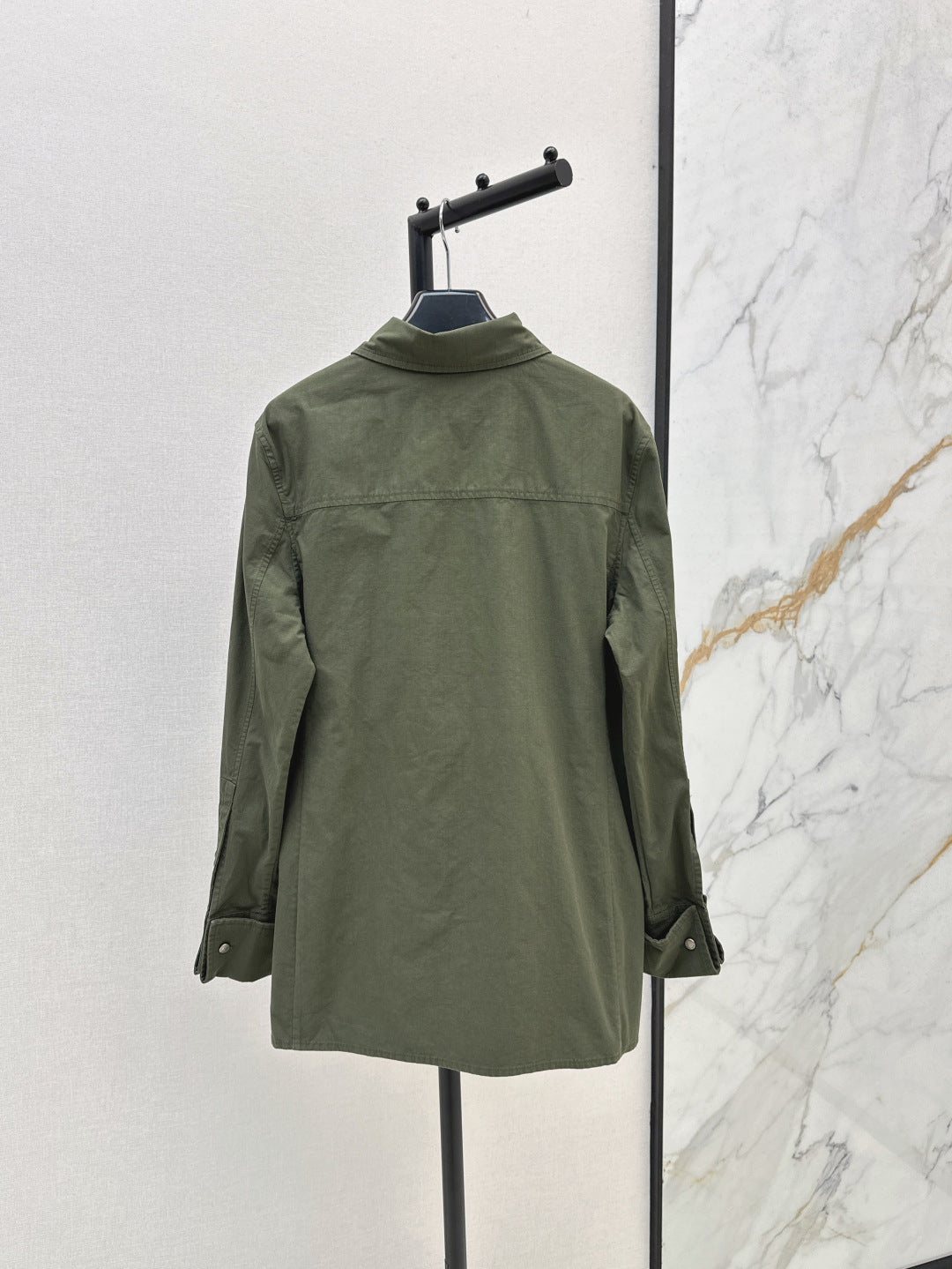 Saint lau 25fw embroidered shirt