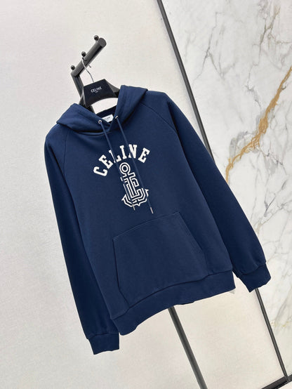Celi 25fw embroidered hoodie