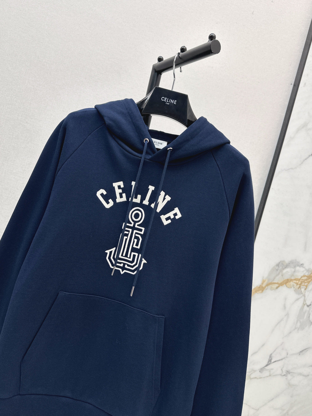 Celi 25fw embroidered hoodie