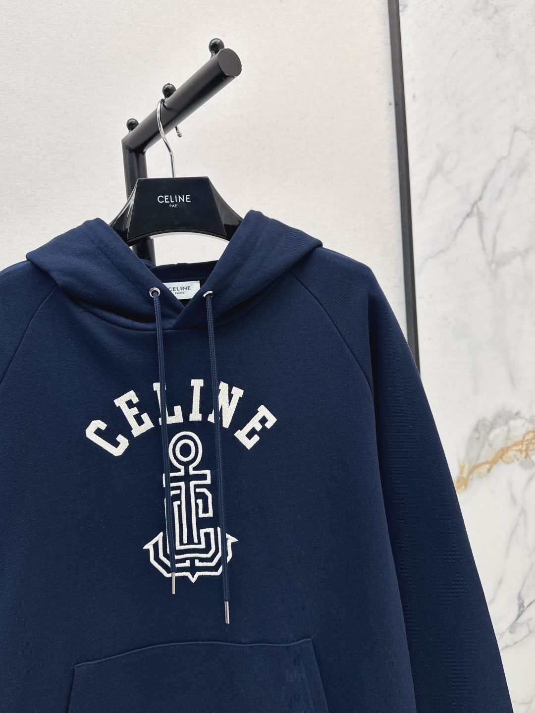 Celi 25fw embroidered hoodie