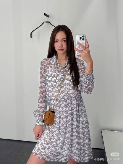 Celi 25ss silk dress