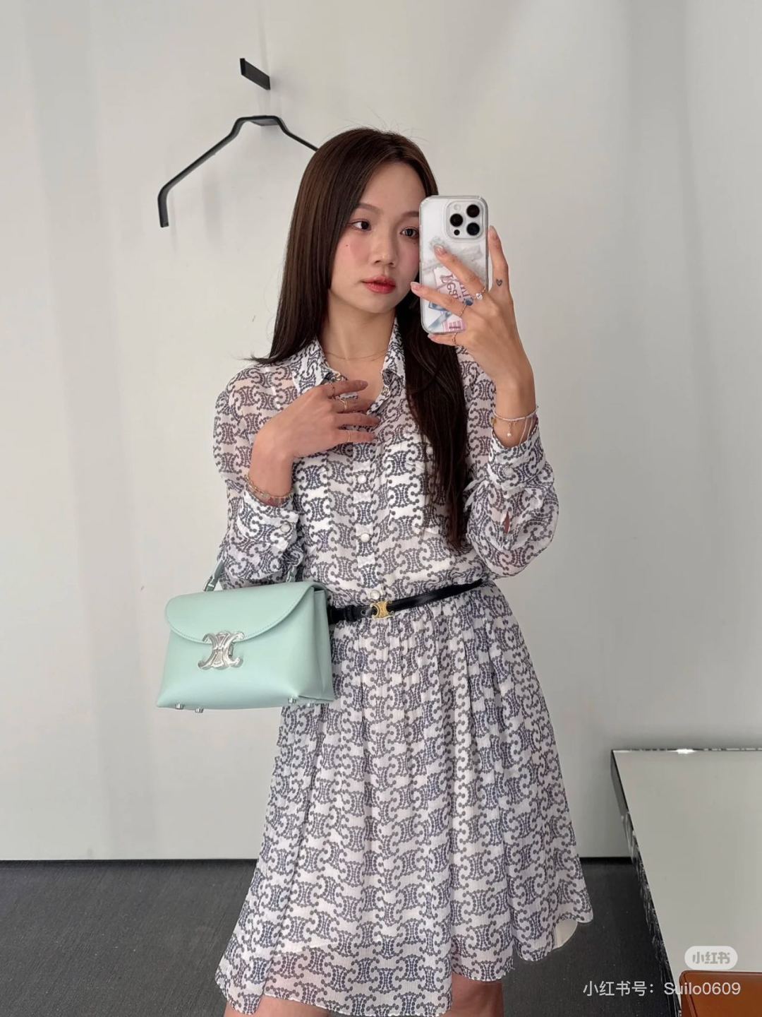 Celi 25ss silk dress