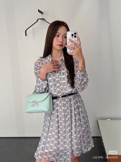 Celi 25ss silk dress