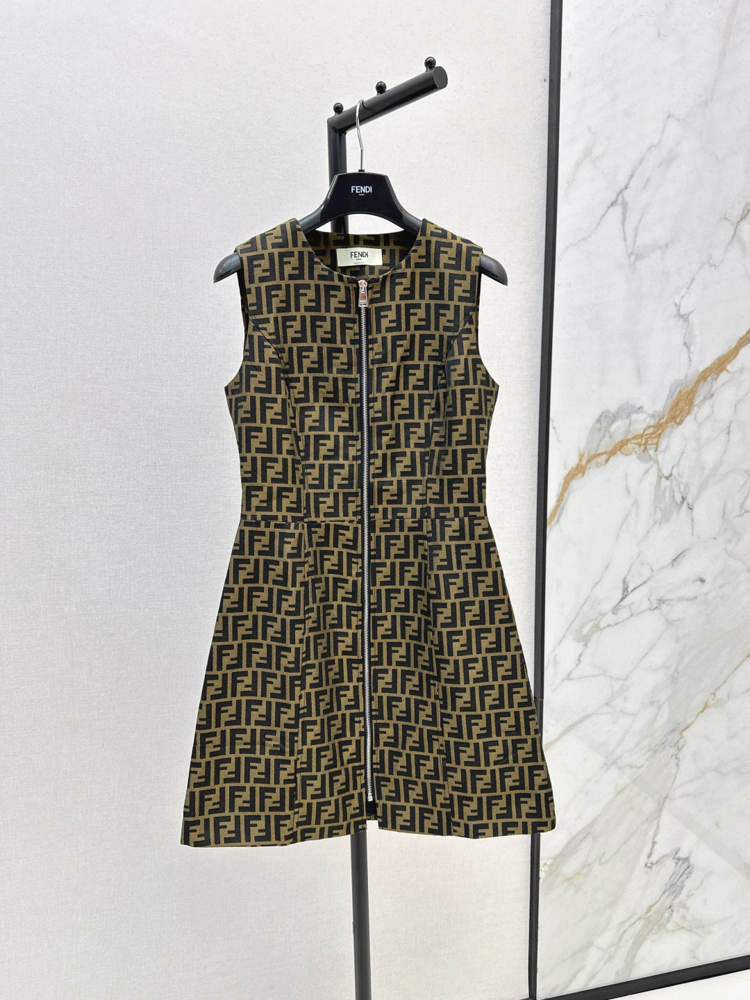 Fend 25fw jacquard dress