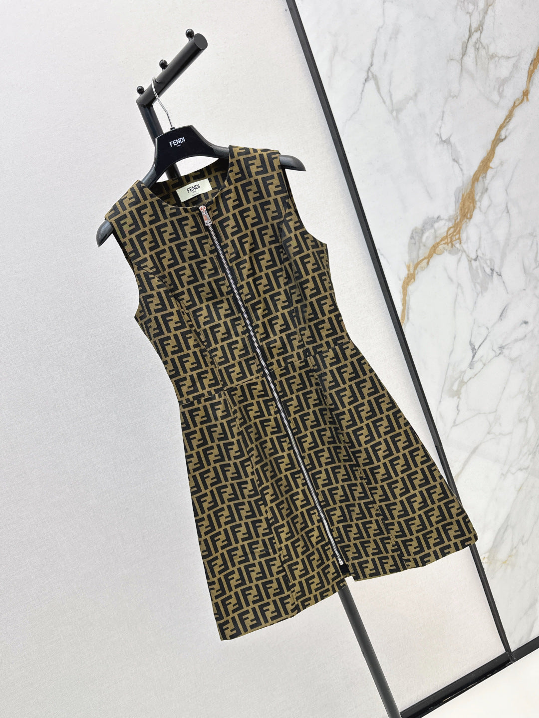 Fend 25fw jacquard dress