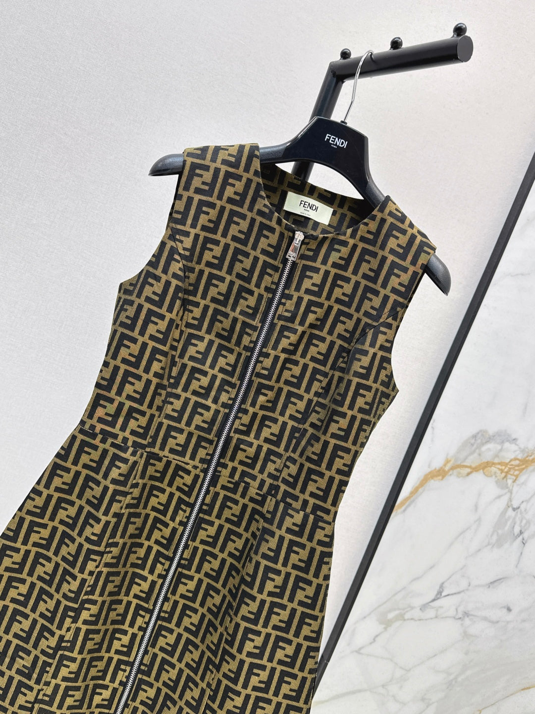 Fend 25fw jacquard dress