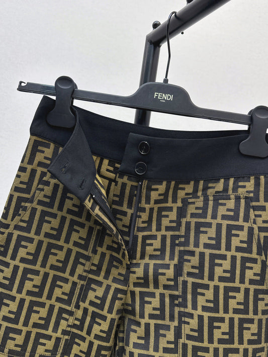 Fend 25fw jacquard pants
