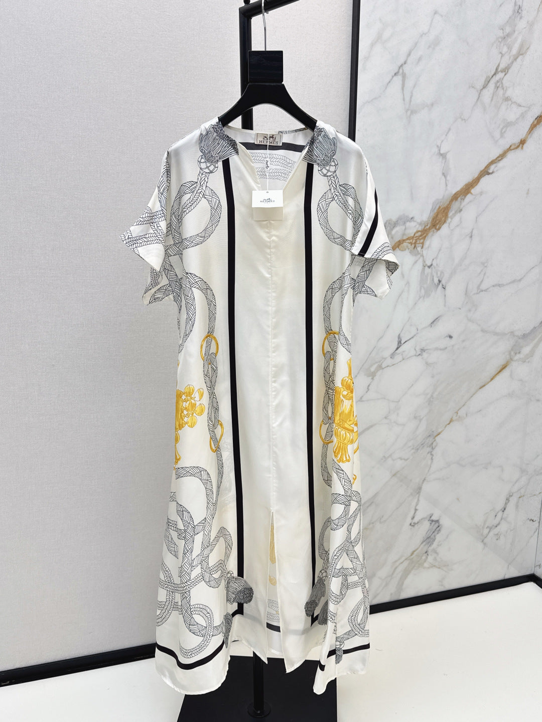Herm 25ss silk dress