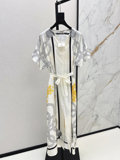 Herm 25ss silk dress