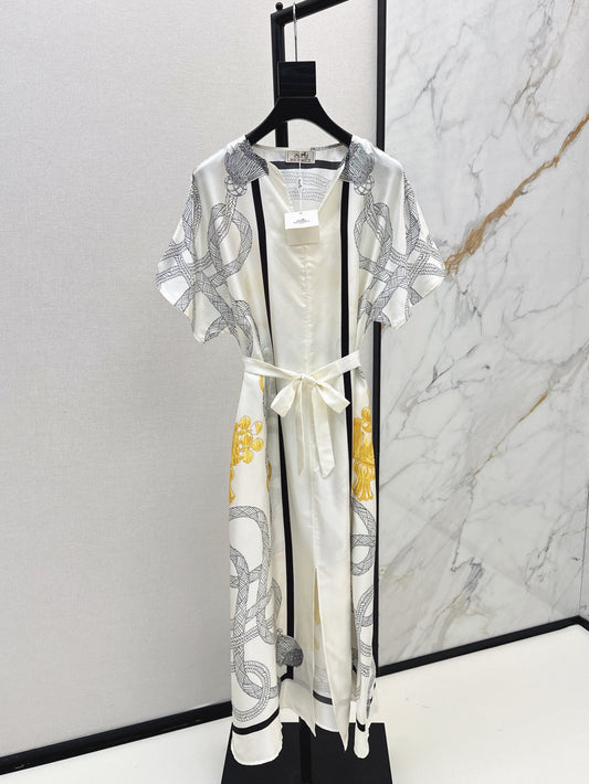 Herm 25ss silk dress