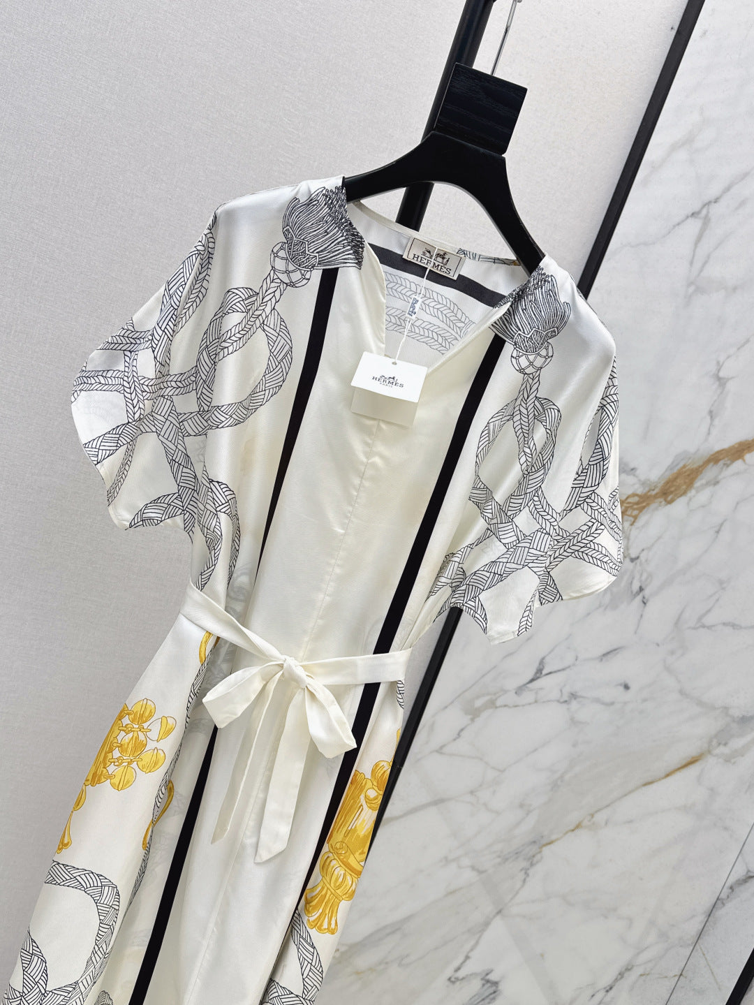 Herm 25ss silk dress