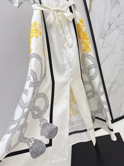 Herm 25ss silk dress