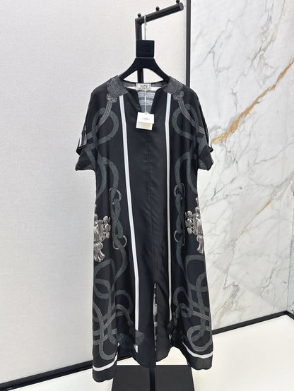 Herm 25ss silk dress