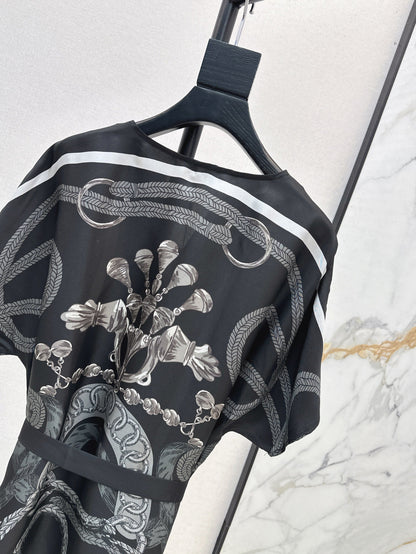 Herm 25ss silk dress