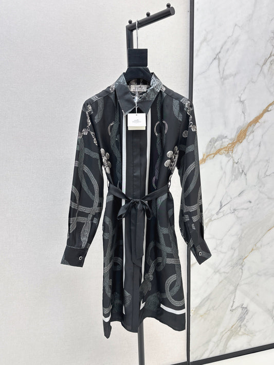 Herm 25ss silk dress