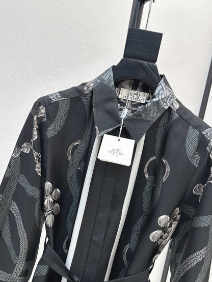 Herm 25ss silk dress