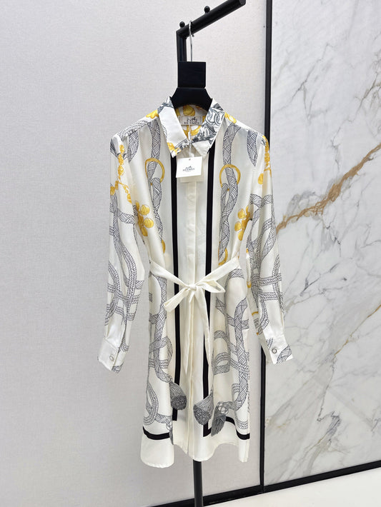Herm 25ss silk dress