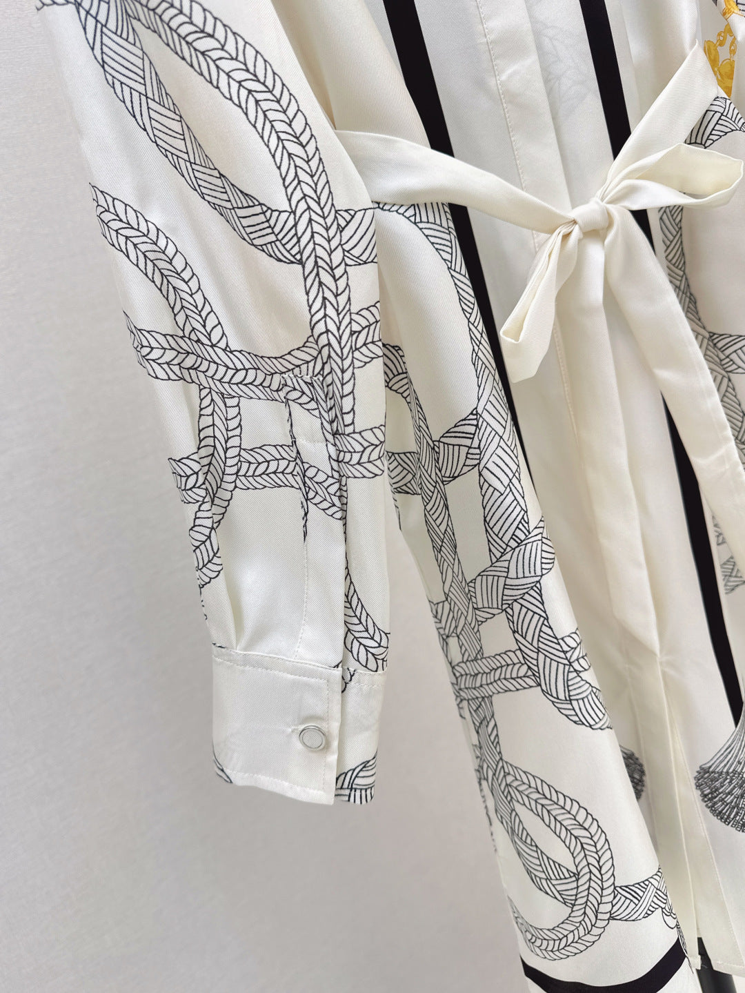Herm 25ss silk dress