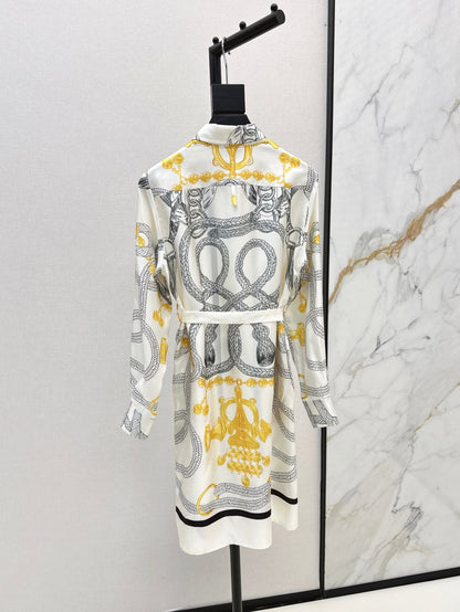 Herm 25ss silk dress