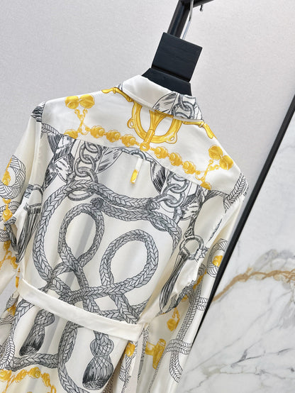 Herm 25ss silk dress