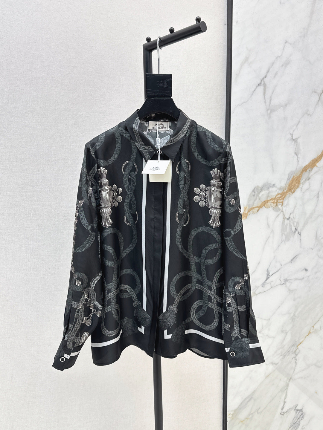 Herm 25ss silk shirt