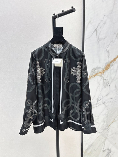 Herm 25ss silk shirt