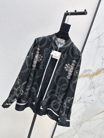 Herm 25ss silk shirt