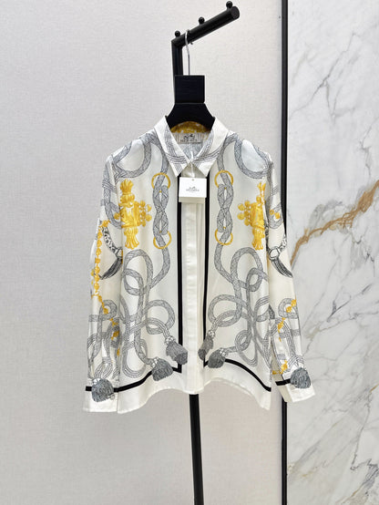 Herm 25ss silk shirt