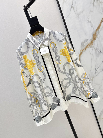 Herm 25ss silk shirt