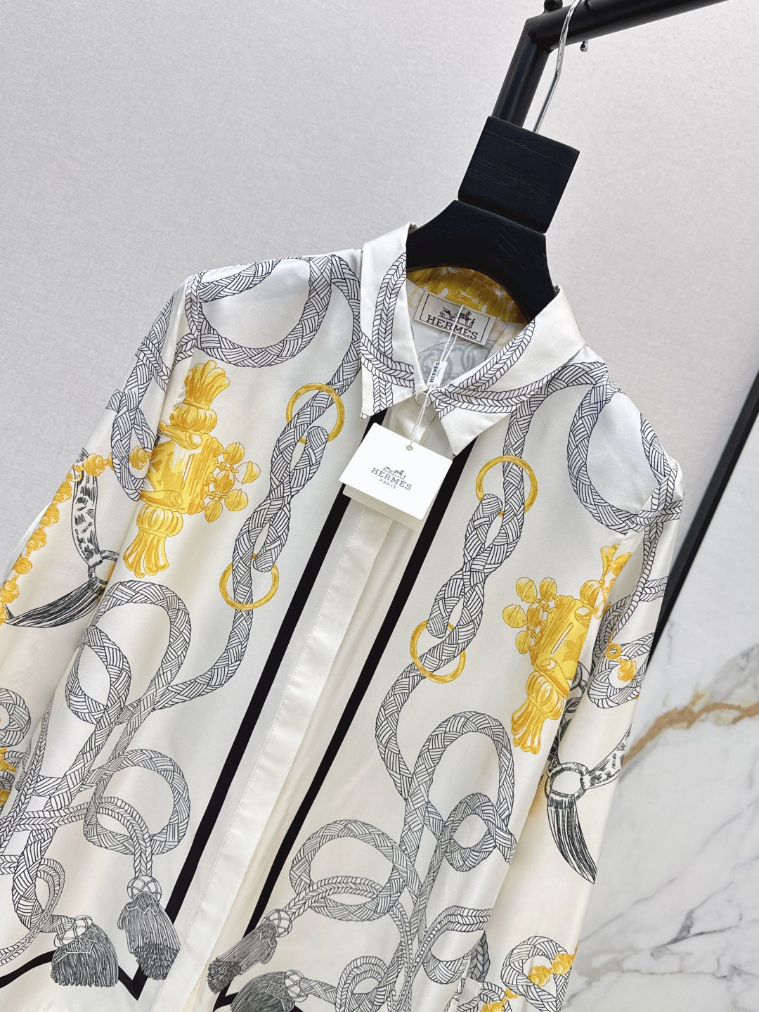 Herm 25ss silk shirt