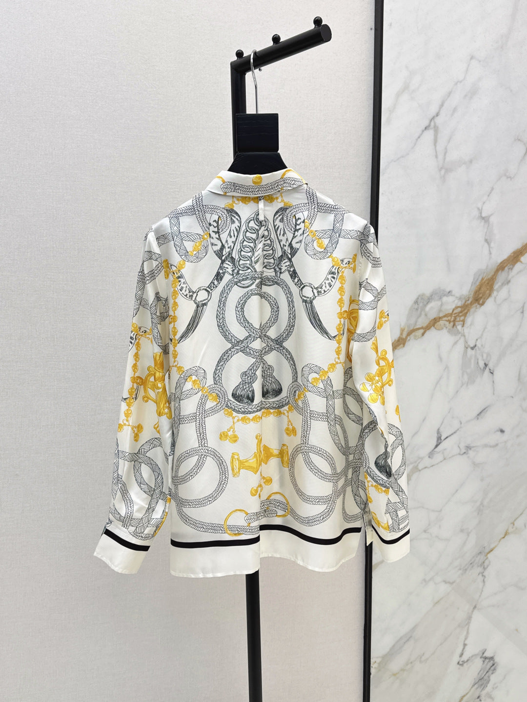Herm 25ss silk shirt