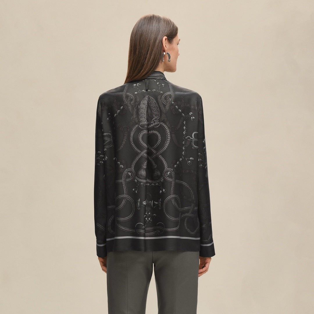 Herm 25ss silk shirt